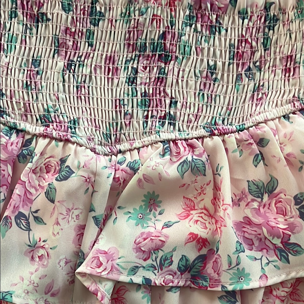 Altar'd State Pink Ruffled Mini Skirt - Picture 5 of 5
